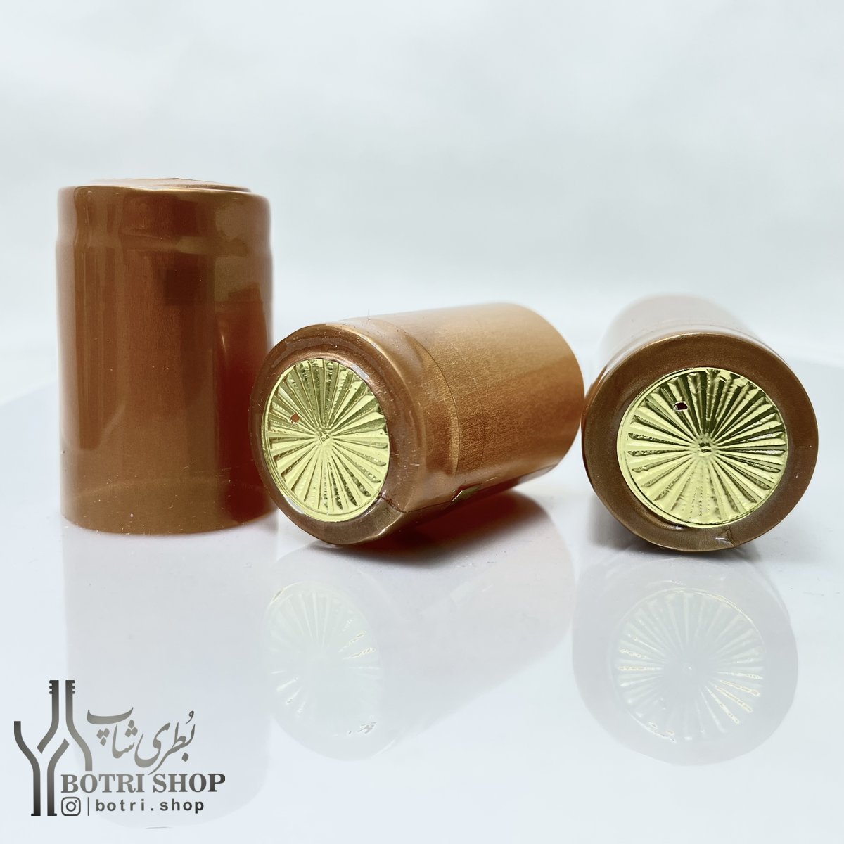 کپسیل ها(پلمپ حرارتی) کپسیل طلایی براق